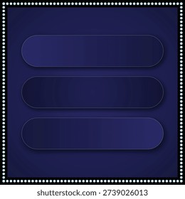 3d oval signs, Large buttons, web buttons.
