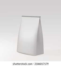 3d paquete sobre fondo gris. Ilustración del vector