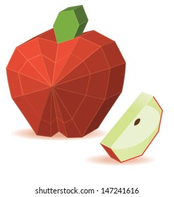 3D PAPER APPLE