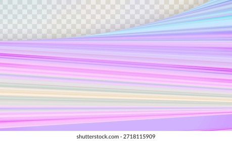 Fondo de rayas pastel 3d. Abstractas Patrón Rosa, Amarillo Y Azul Con Líneas Diagonales De Gradiente. Diseño de Vector geométrico. Pared de piruleta brillante. Efecto de movimiento. Coloridas rayas pastel 3d.