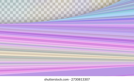 Fondo de rayas pastel 3d. Abstractas Patrón Rosa, Amarillo Y Azul Con Líneas Diagonales De Gradiente. Diseño de Vector geométrico. Pared de piruleta brillante. Efecto de movimiento. Coloridas rayas pastel 3d.