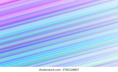 3d Pastel Stripes Background. Abstract Pink, Yellow And Blue Pattern With Gradient Diagonal Lines. Geometric Vector Design. Bright Lollipop Wall. Motion Effect. Colorful 3d Pastel Stripes.