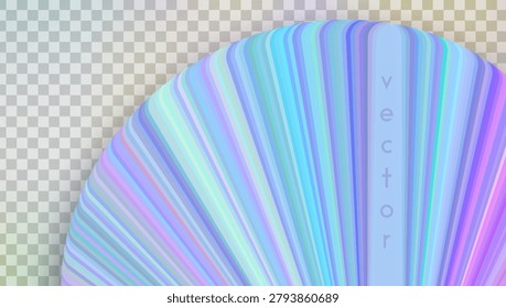 3d Pastel Stripes Background. Abstract Pink, Yellow And Blue Pattern With Gradient Diagonal Lines. Geometric Vector Design. Bright Lollipop Wall. Motion Effect. Colorful 3d Pastel Stripes.