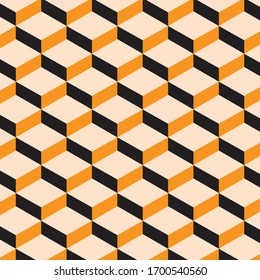 3D Pattern Background Design on Adobe Illustrator