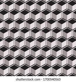 3D Pattern Background Design on Adobe Illustrator