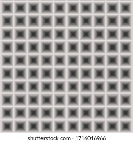 3d pattern background  white and black deep illusion  