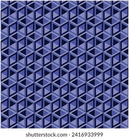 3d pattern The box is 3D shaped and there is space inside too