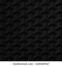 3d pattern design. Dark abstract pattern background.