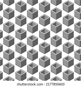 3D Muster Design Stahl Aussehen Vektorgrafik Hintergrund