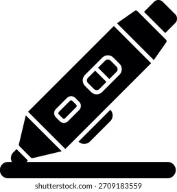 3d Pen Nuevo Vector de diseño de iconos creativos