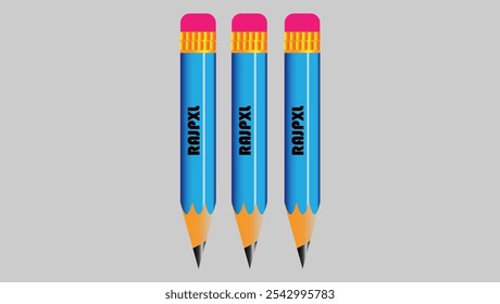3d pencil eps sky color file 