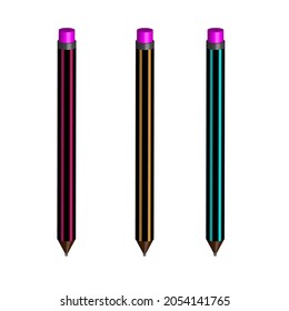 A 3D Pencil Vector 