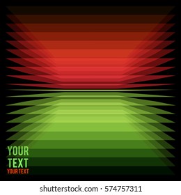 3d perspective abstraction vector. Virtual technology vector blue  background.  Luminous abstract background. 