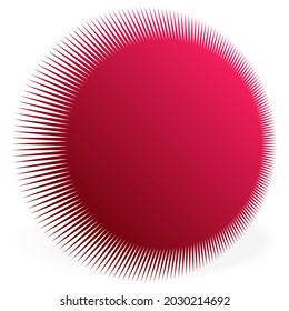 3d perspectiva starburst, forma de explosión de sol. Esplandor abstracto, brillo, forma de flash, elemento. Imágenes prediseñadas radiantes y radiantes