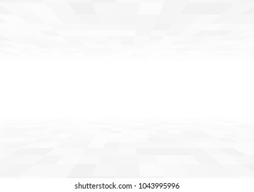 3d perspective view gray tiles with copyspace vector