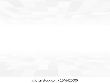 3d perspective view gray tiles with copyspace vector