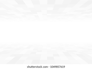 3d perspective view gray tiles with copyspace vector