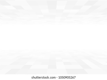 3d perspective view gray tiles with copyspace vector