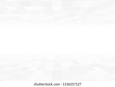 3d perspective view gray tiles with copyspace vector