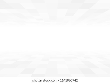 3d perspective view gray tiles with copyspace vector