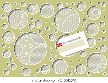 3D Photorealistic Fantasy Composition - vector illustration