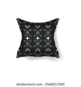 3d pillow vintage traditional batik pattern design