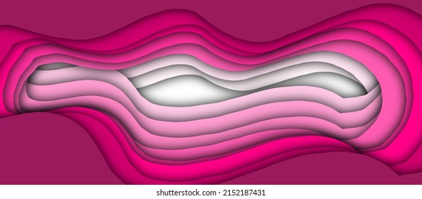 3d pink background design vector