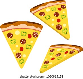 3D pizza set.eps
This is a vector illustration.
