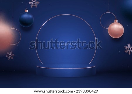 Similar – Image, Stock Photo Hand Presenting a Christmas Bauble
