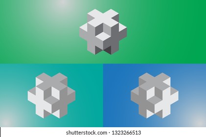 3D plus medical symbol