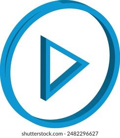 Elemento de podcast 3d aislado sobre fondo blanco. Elementos de Vector en Diseño Plano.