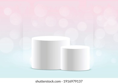 3d podium prodct display empty background design