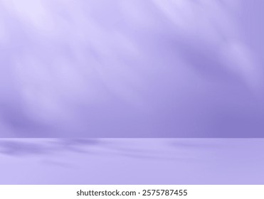 3d podium purple colours on background platform. stand show cosmetic product for display. Stage showcase on pedestal purple studio platform. 3d simplicity shapes vector render illustration