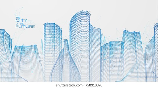 Design Future Tech City 图片、库存照片和矢量图 Shutterstock