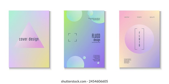 3d Poster. Geometric Hipster Elements. Abstract Shape. Violet Minimal Set. Memphis Banner. Fluorescent Bright Collection. Holographic Design. Pink 3d Poster