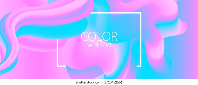 3d Poster. Liquid Color. Fluid Background. Pink Design. Abstract Flow. Vibrant Color. Pink Poster. Colorful Gradient. Ink Liquid. 3d Wave. Fluid Colors. Vibrant Design. Flow Wave.