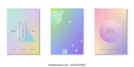 3d Poster. Multyplying Modern Illustration. Hologram Banner. Grainy Triangle Shape. Hipster Elements. Violet Noise Holographic Set. Abstract Design. Blue 3d Poster