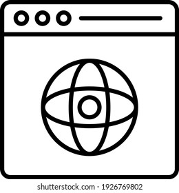 3d print preview in browser Concept vector line Icon design, additive manufacturing Symbol on white background