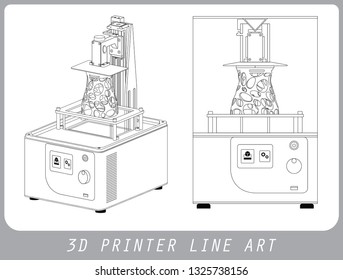 3D Printer Line ART