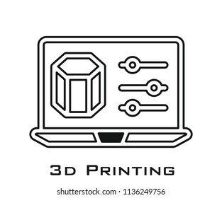 3D Printing icon 