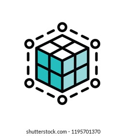 3D printing line icons