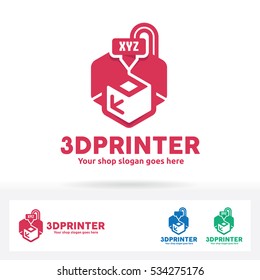 3D Printing Machine shop LoGo
