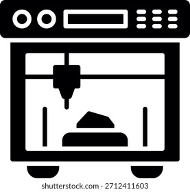 Vector de diseño de iconos creativos Nuevos de impresión 3d