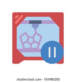 3D Printing - Printer Paused