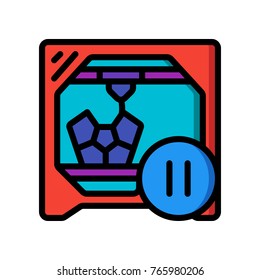 3D Printing - Printer Paused