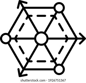 3D printing prosthetics concept vector line icon design, DIY assistive devices, additive manufacturing Symbol on white background