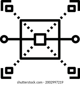  3D-Drucksatz für fette Zeilensymbole