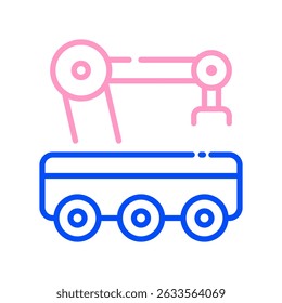 3D Printing Vector for Future Manufacturing Innovation. Additive tech illustration, digital production concept, smart industry design