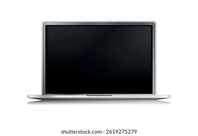 3D Product Mock Up Laptop Generic Silver Illustration  3D Product Mock Up Laptop Generic Silver Illustration 