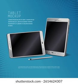 3d productmockup tab generic silver illustration 3d productmockup tab generic silver illustration